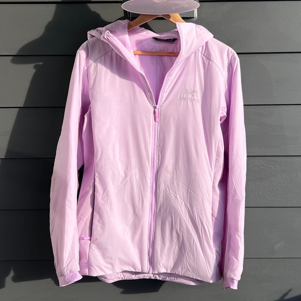 REI x Arcteryx Lavendar Insulated Hoodie